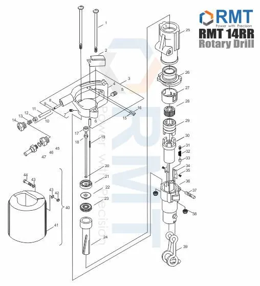 CP 0014 RR - Rotary Drill